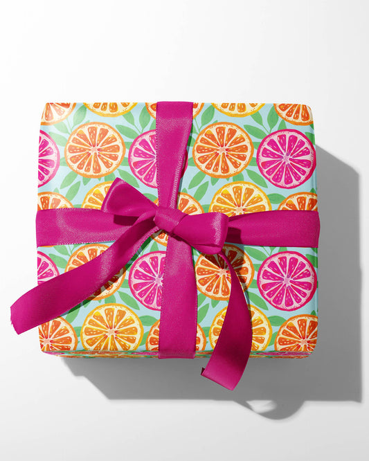 Bright Oranges Gift Wrapping Paper