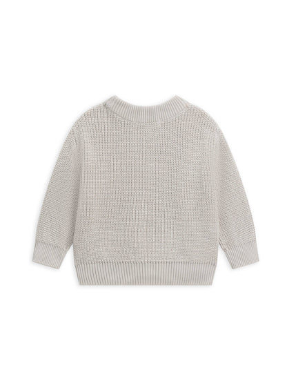 Organic Dion Sweater | Glacier