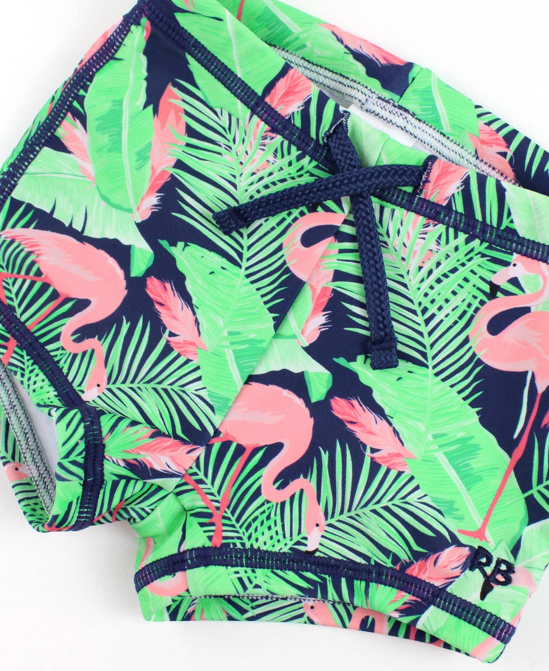 PREORDER | Baby Boys Flamingo Frenzy Swim Shorties