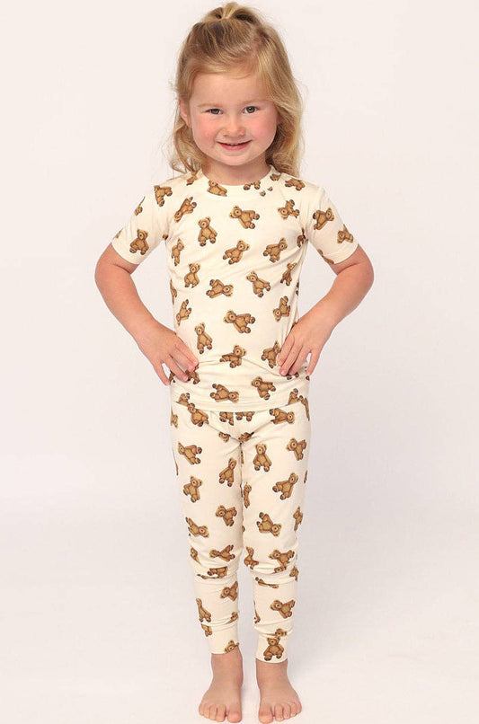 PREORDER | Teddy Bear 2 Piece Bamboo Pajama Set