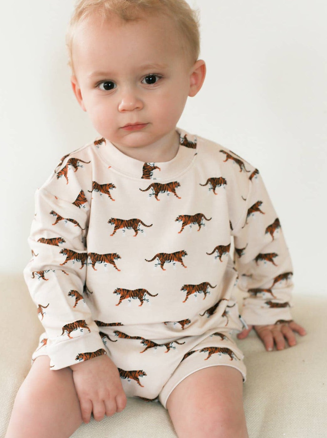 Tiger Bamboo Sweatshirt Set