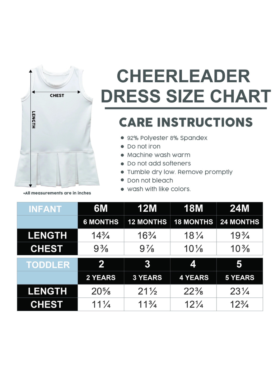 LSU Tigers Game Day Cheerleader Dress