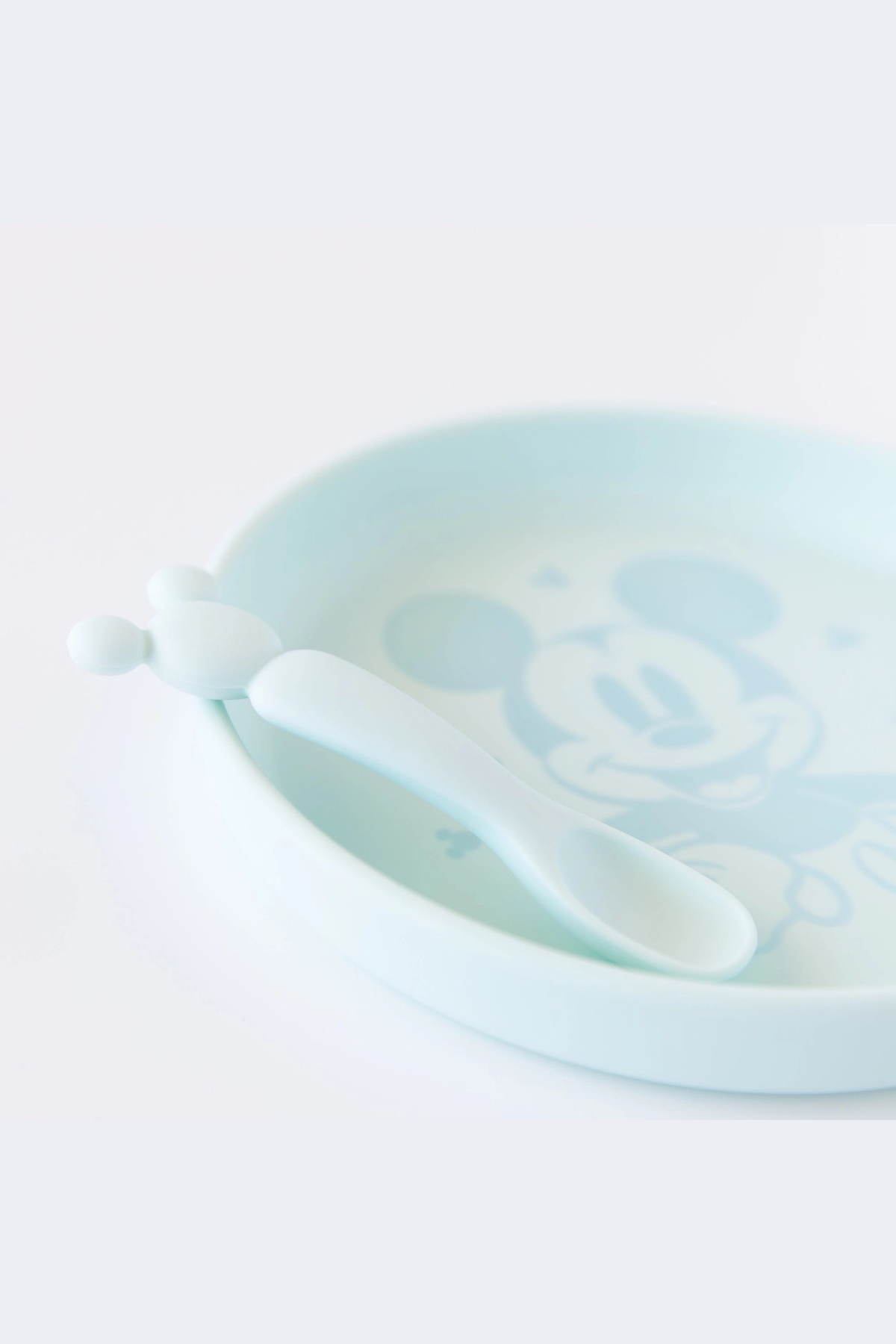 Silicone Plate + Spoon Set | The Mouse