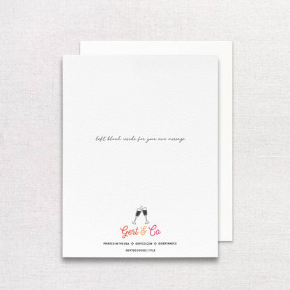 "Love You, Mean It" Greeting Card