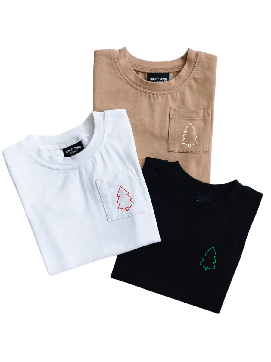 Basic Pocket Tee | Christmas Edition