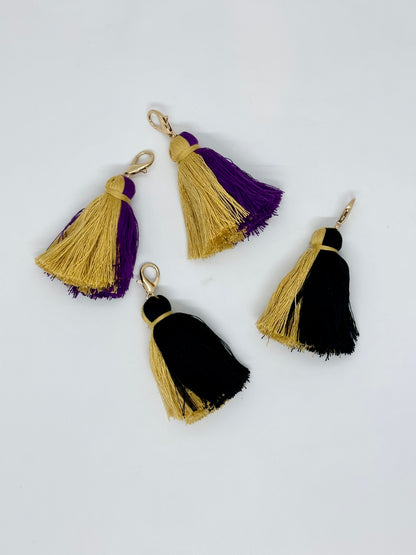 Tassels | Black & Gold