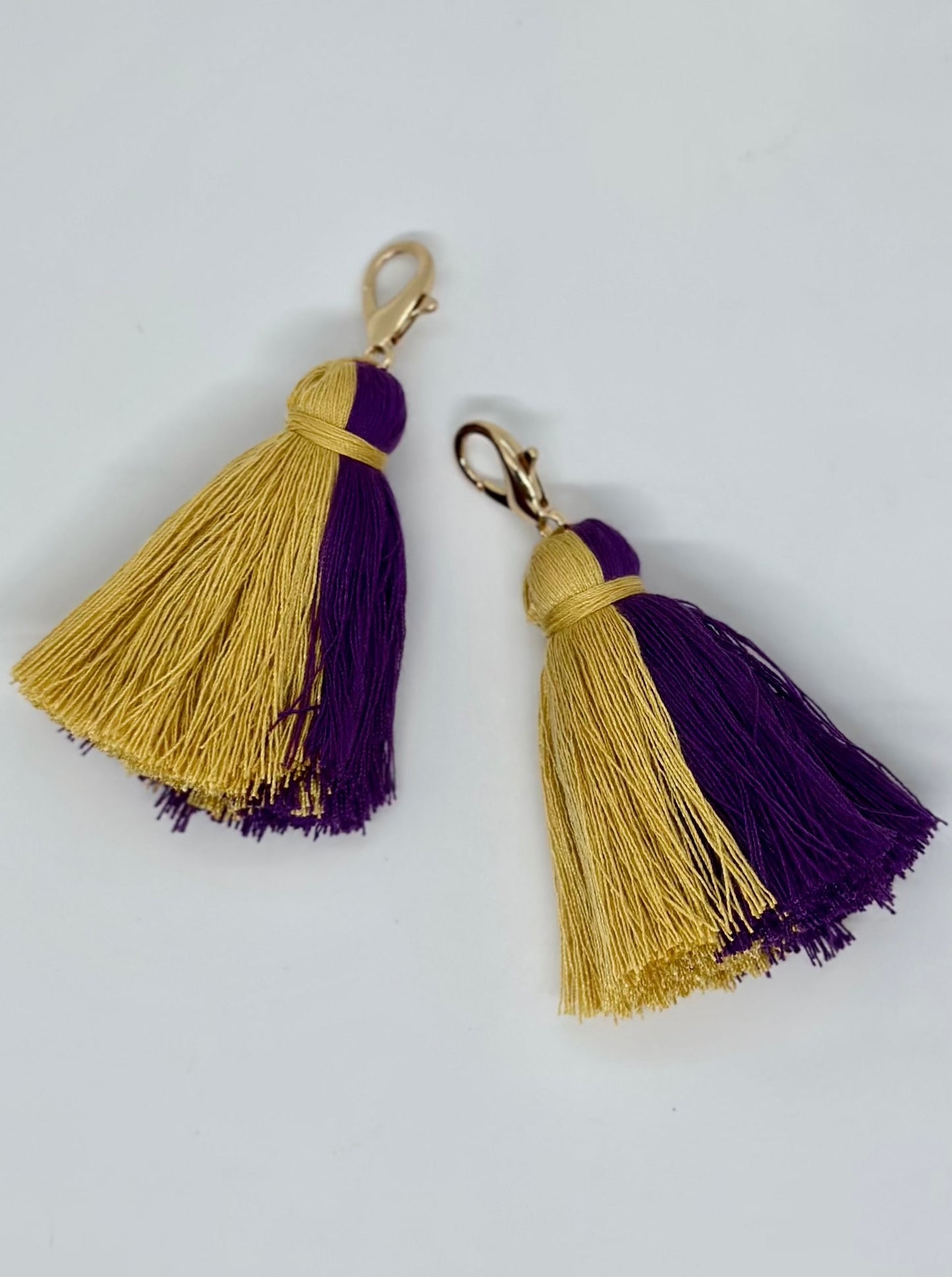 Tassels | Purple & Gold