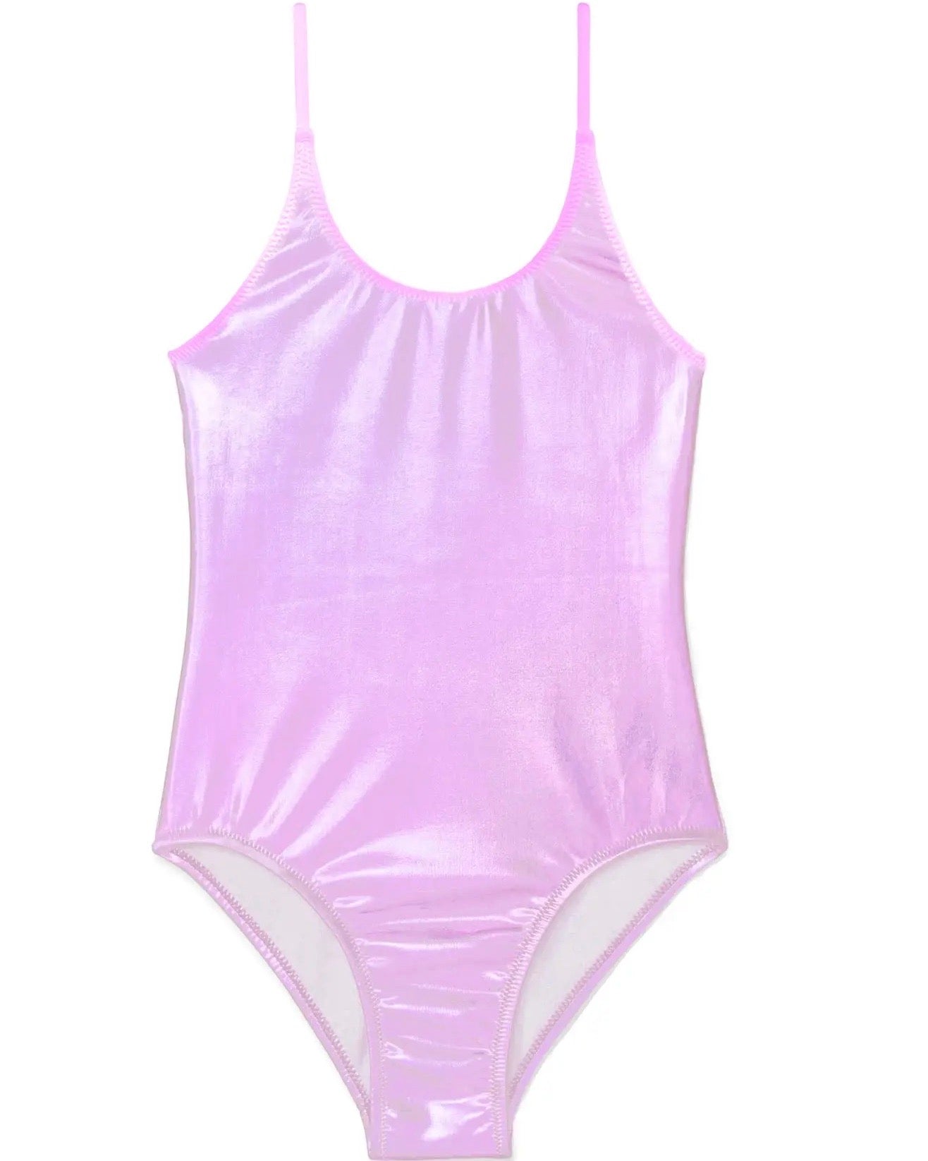 Metallic Pink Swimsuit