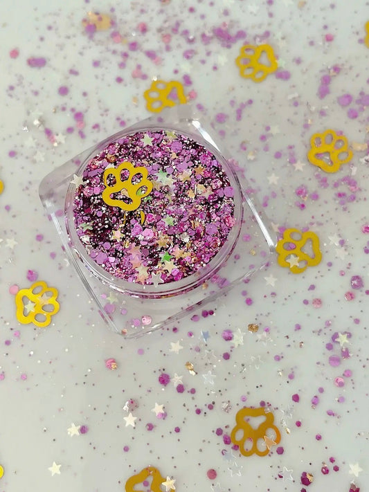 Let’S Geaux Girls Lsu Tigers Football Face and Body Glitter