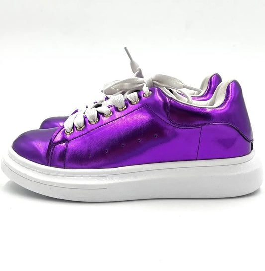 PREORDER | Girls Purple Platform Sneaker