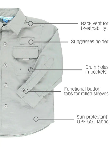 Sun Protective Button Down Shirt