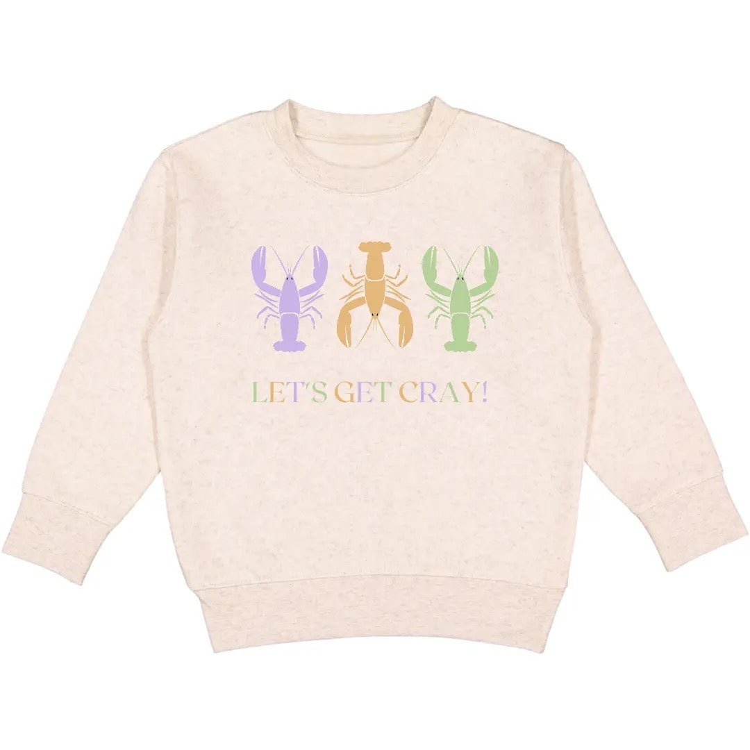 PREORDER | Let's Get Cray Mardi Gras Crewneck