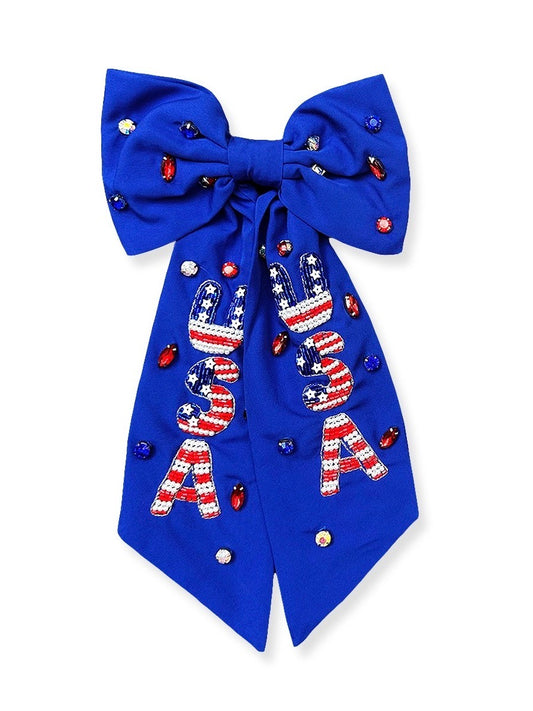 USA Hair Bow