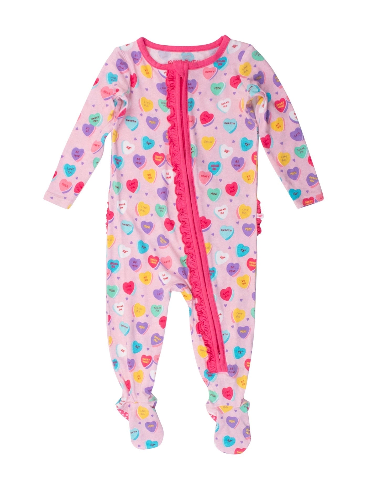 PREORDER | Baby Girls Be My Valentine One Piece Pajama