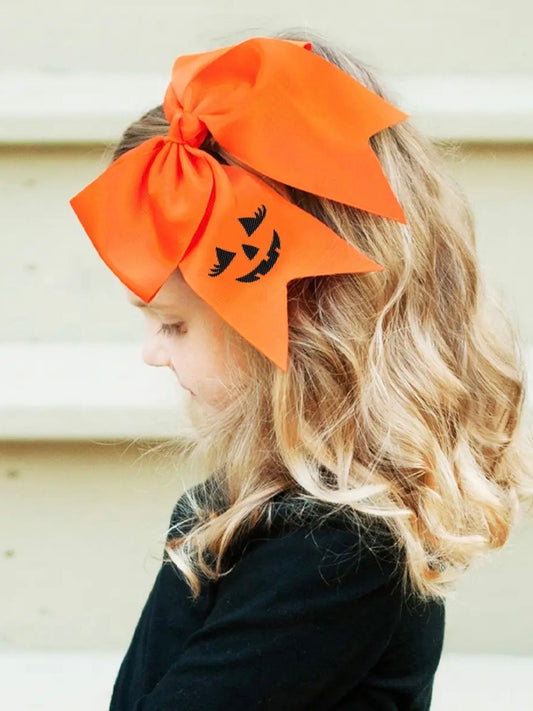 Jackie-O-Lantern Orange Bow