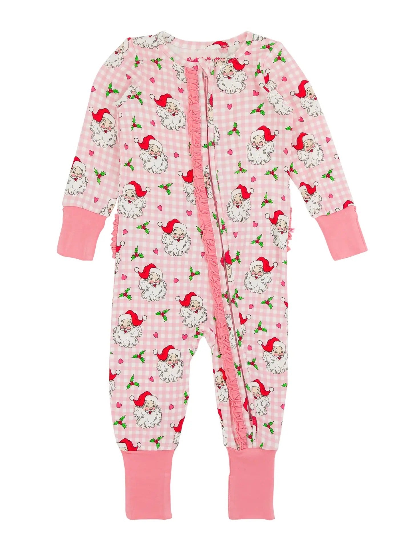 Dear Santa Bamboo Ruffle Pajama