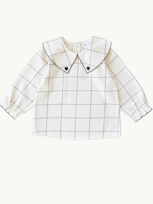 PREORDER | Dailia Checkered Blouse