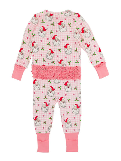 Dear Santa Bamboo Ruffle Pajama