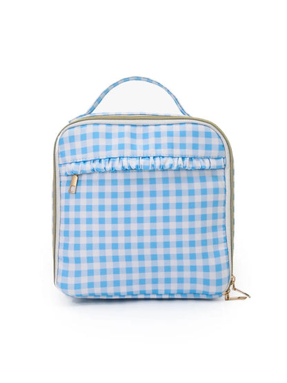 Plaid Ruffle Lunch Boxes Bag