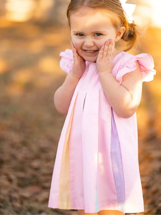 Rainbow Babydoll Dress