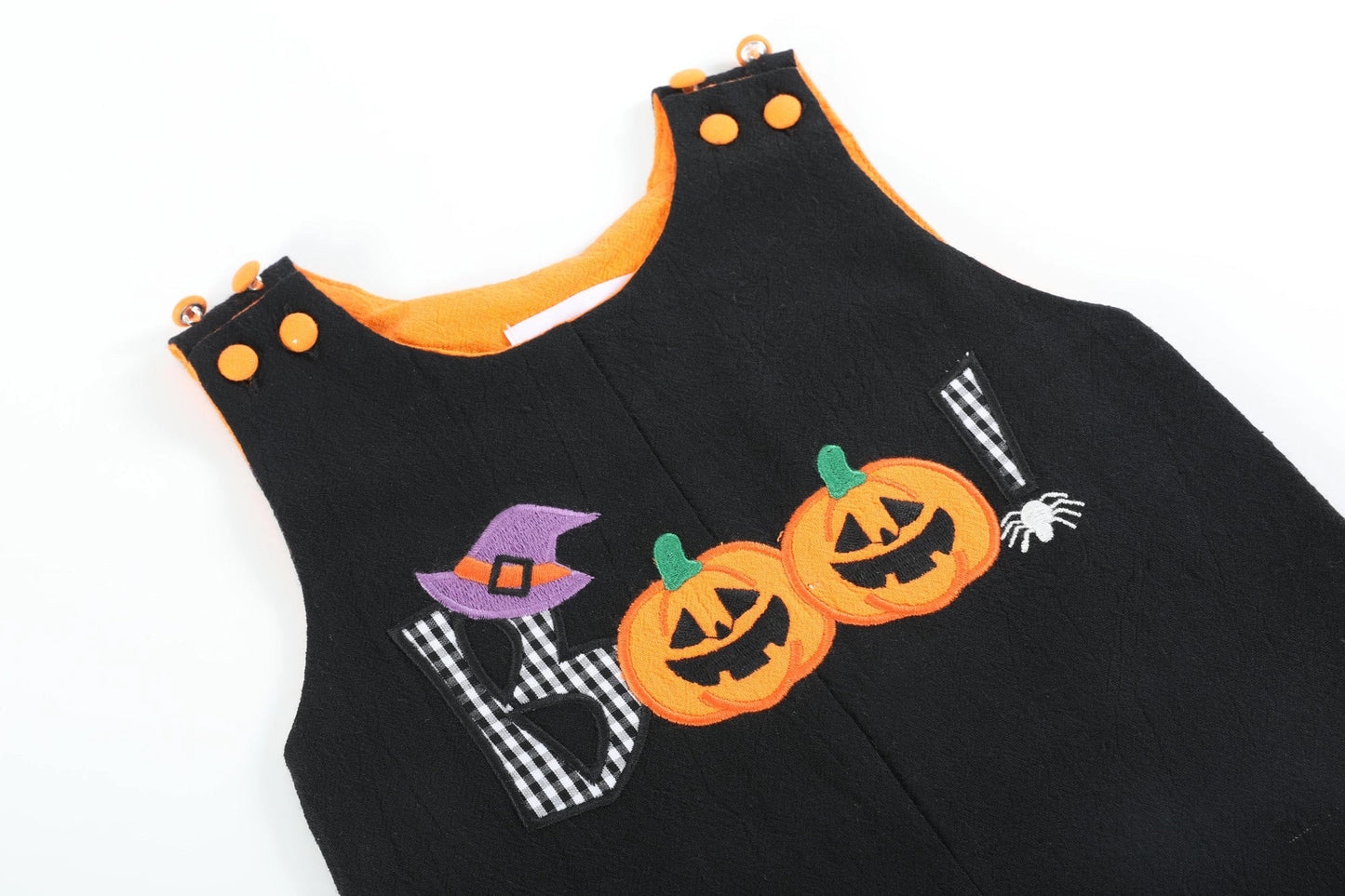 Boo Halloween Overalls