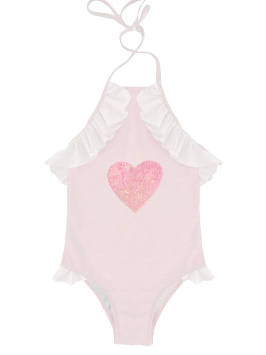 Pink Heart Swimsuit