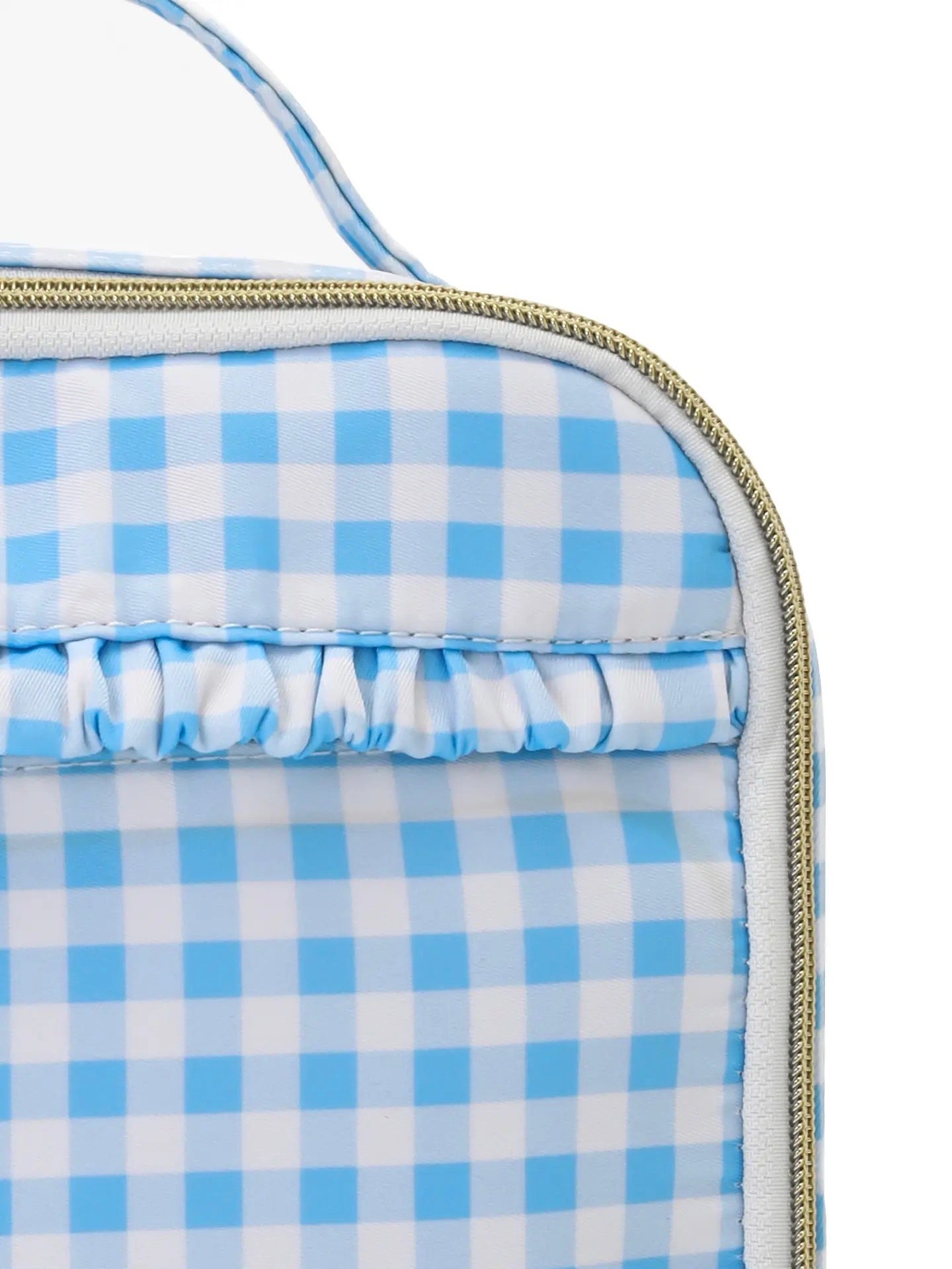 Plaid Ruffle Lunch Boxes Bag