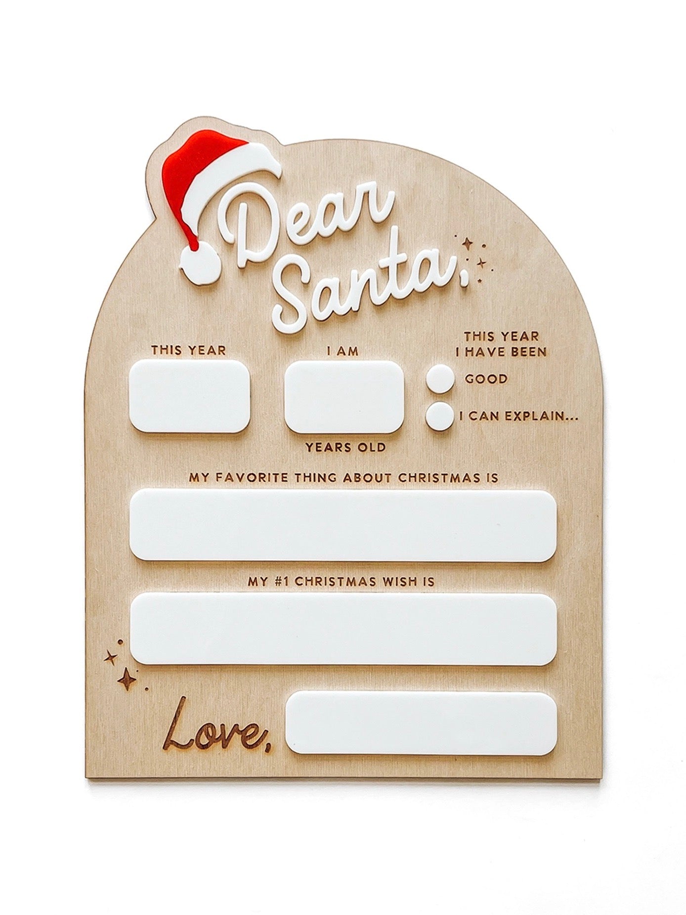 Dear Santa Sign