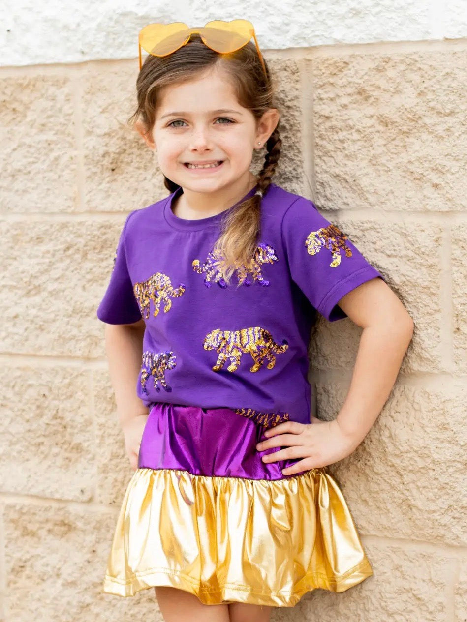 Gold Champion Tiger Tee Kids