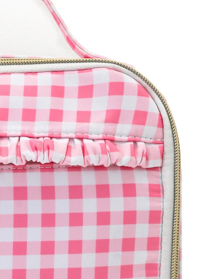 Plaid Ruffle Lunch Boxes Bag