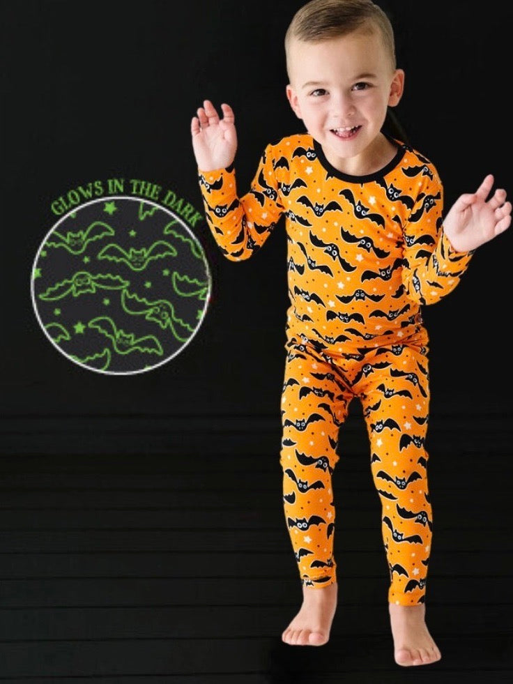 Glow Bats Two Piece Jammies | Glow in the Dark