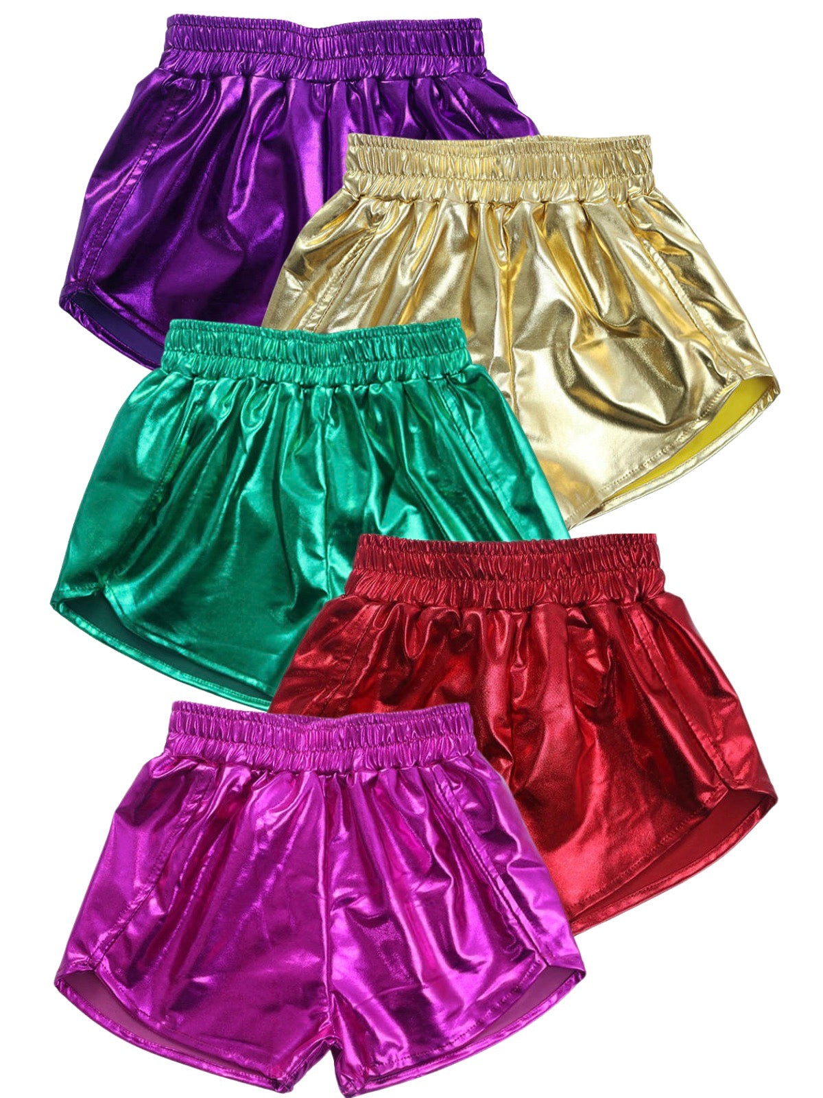 Metallic Shorts