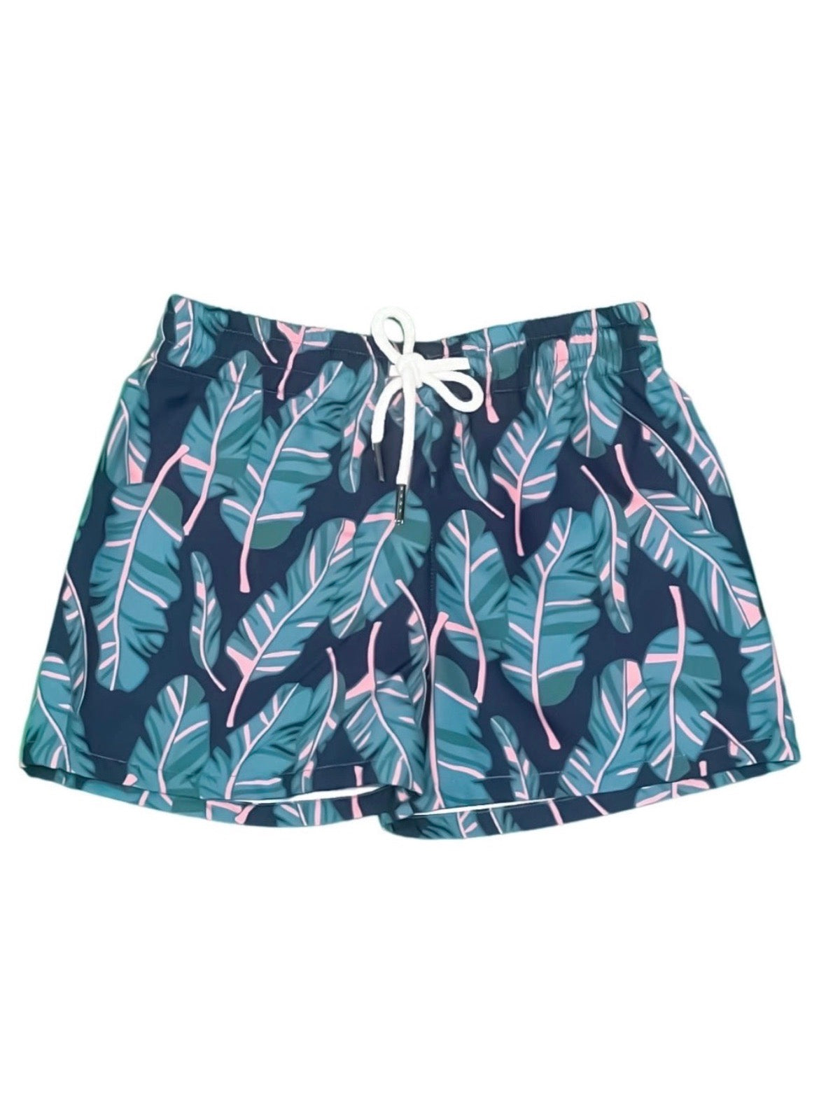 Saint Simons Shorties | Navy Palms