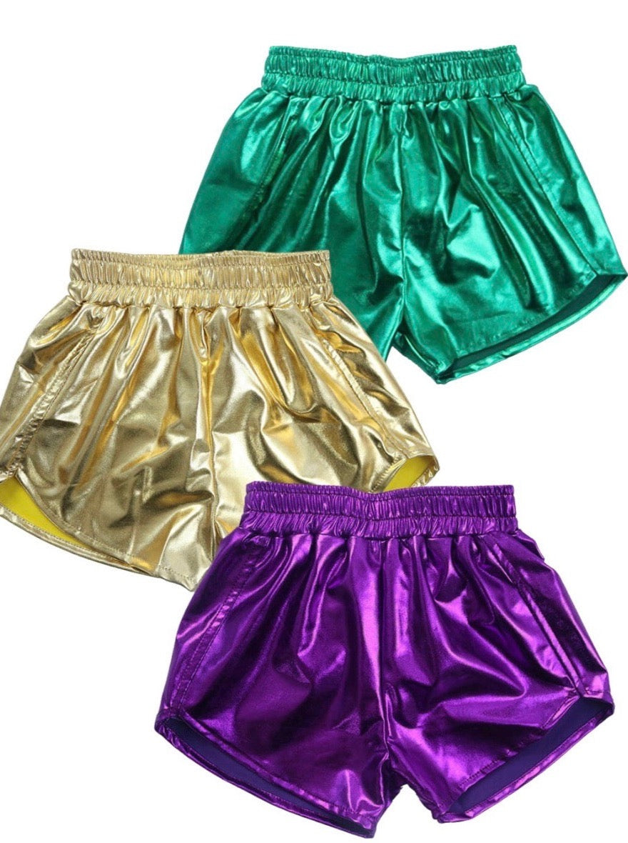 Metallic Shorts