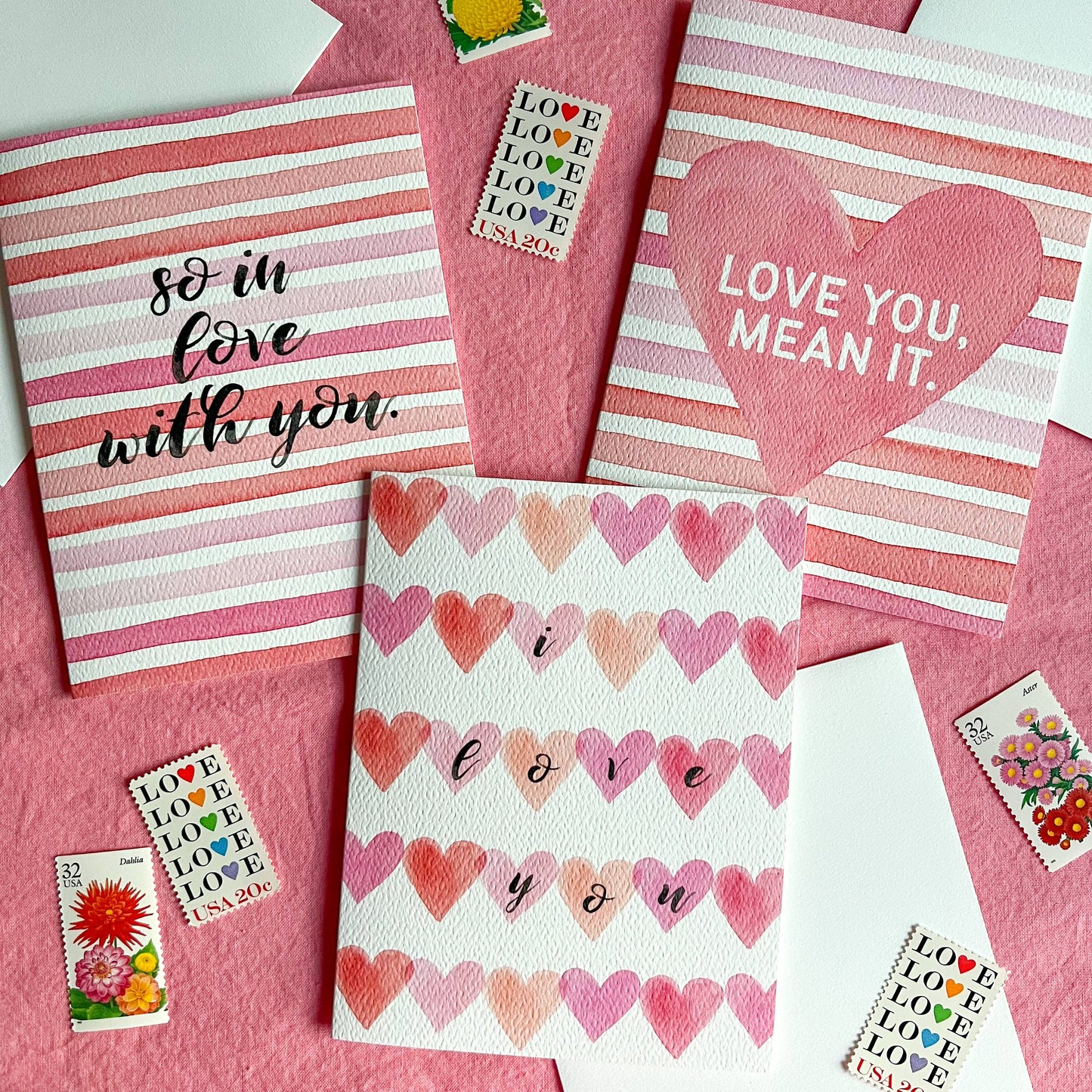 "Love You, Mean It" Greeting Card