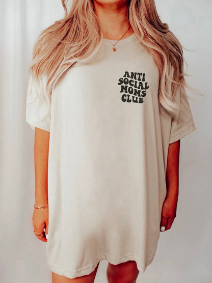 Antisocial Moms Club Tee - Little Baby