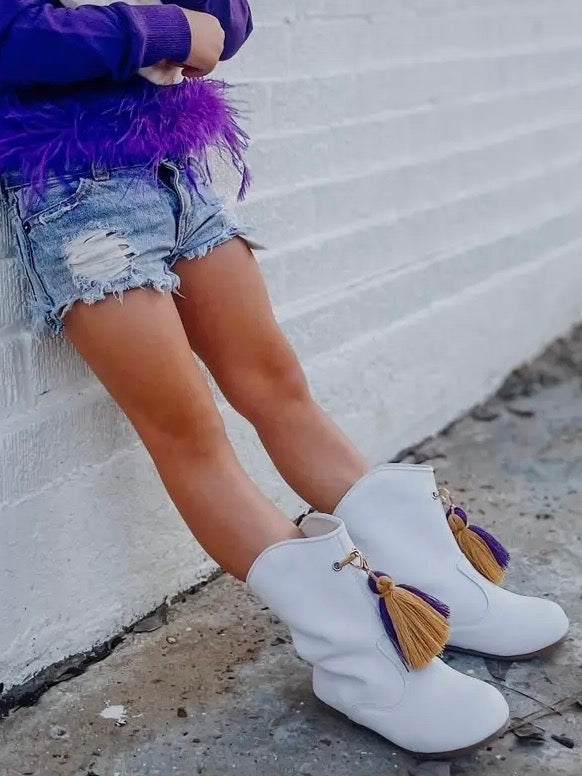 Mardi Gras Boots