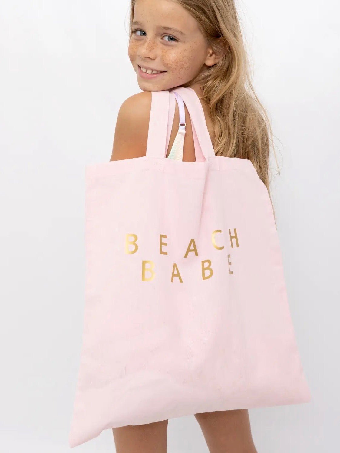 Beach Babe Gold in Pink Bag - Little Baby