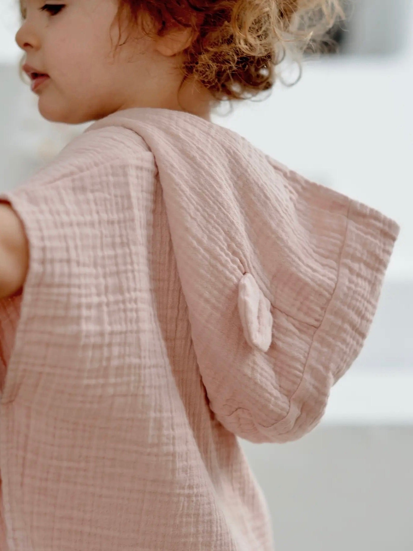 Blushing Summer Poncho - Little Baby