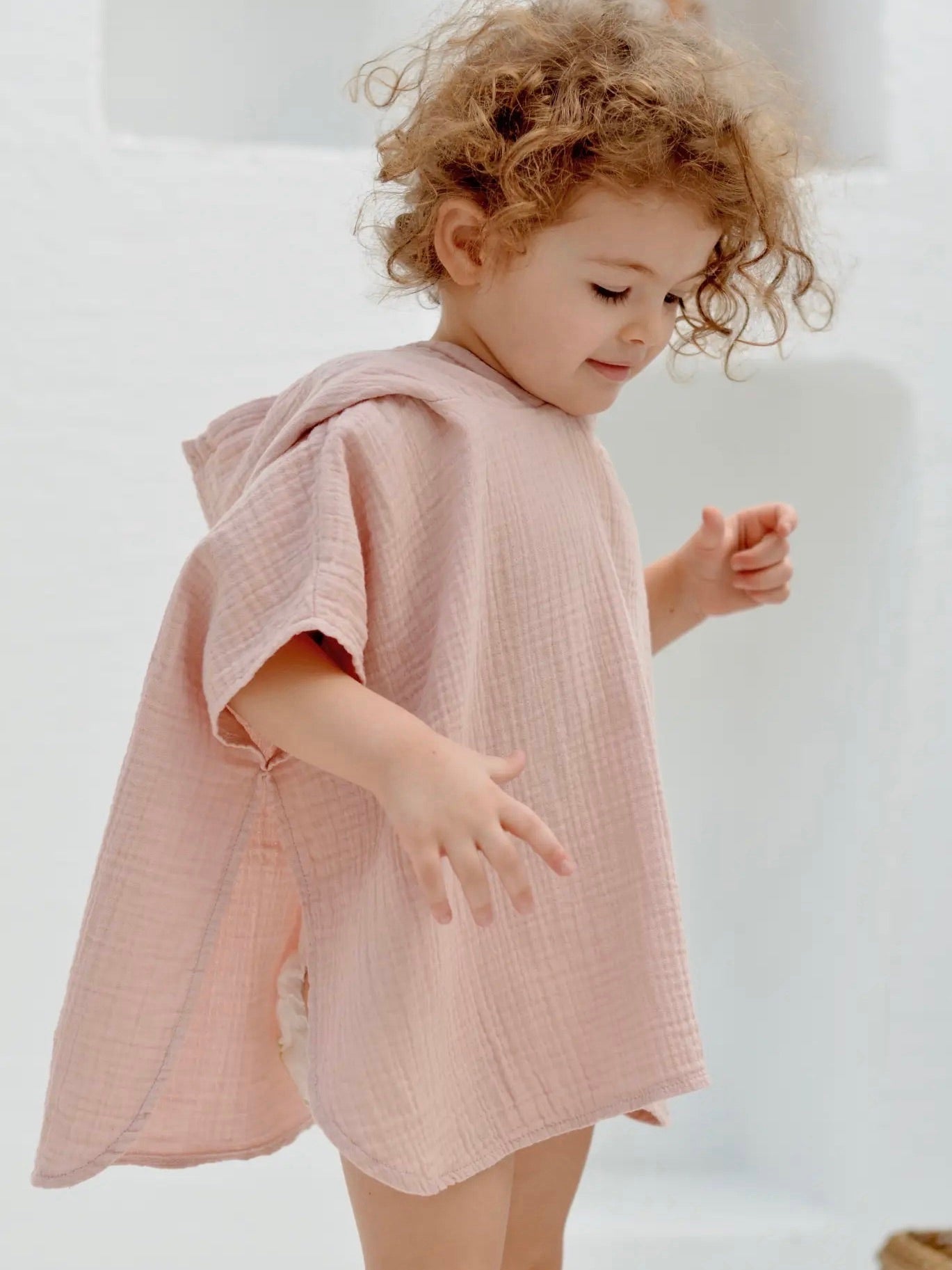 Blushing Summer Poncho - Little Baby