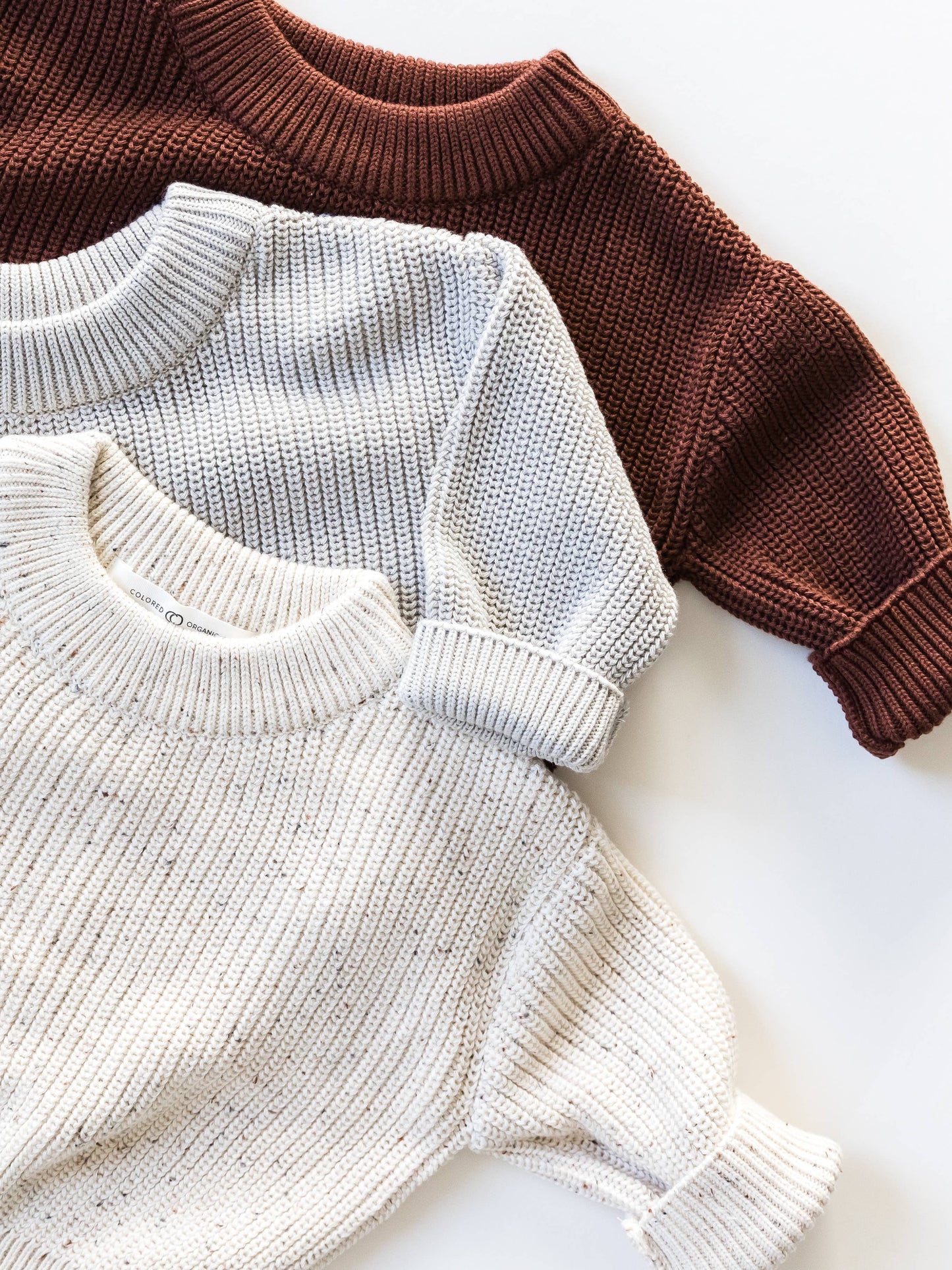 Organic Dion Sweater | Glacier