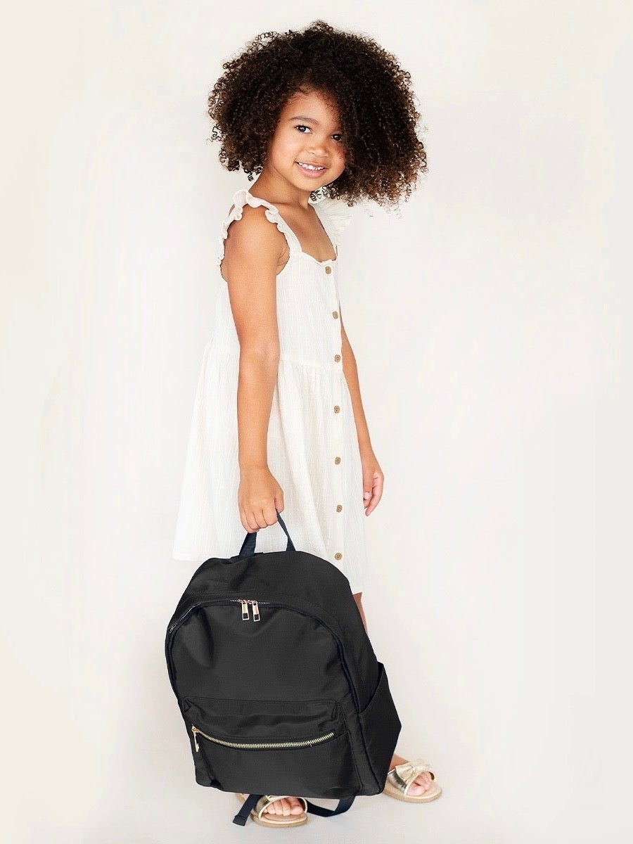 Charlie Backpack | Black - Little Baby