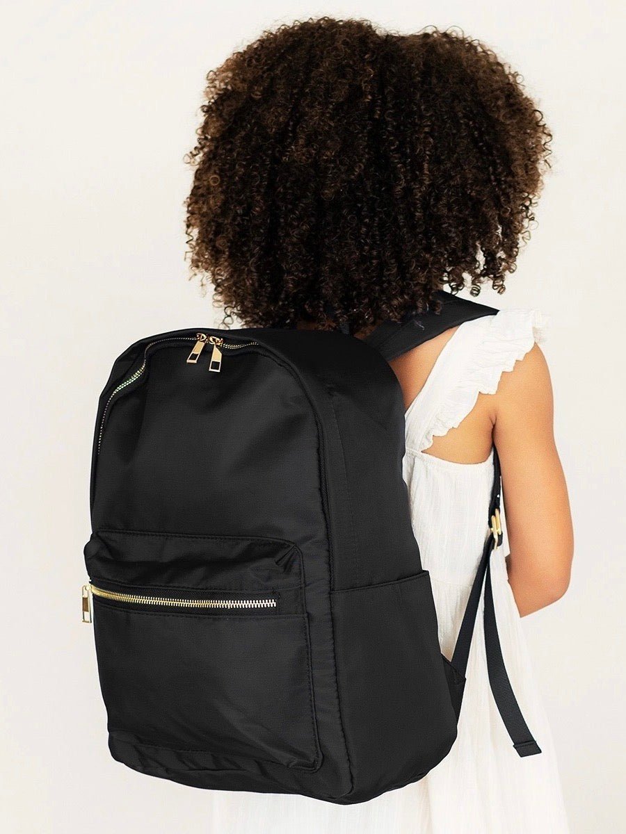 Charlie Backpack | Black - Little Baby