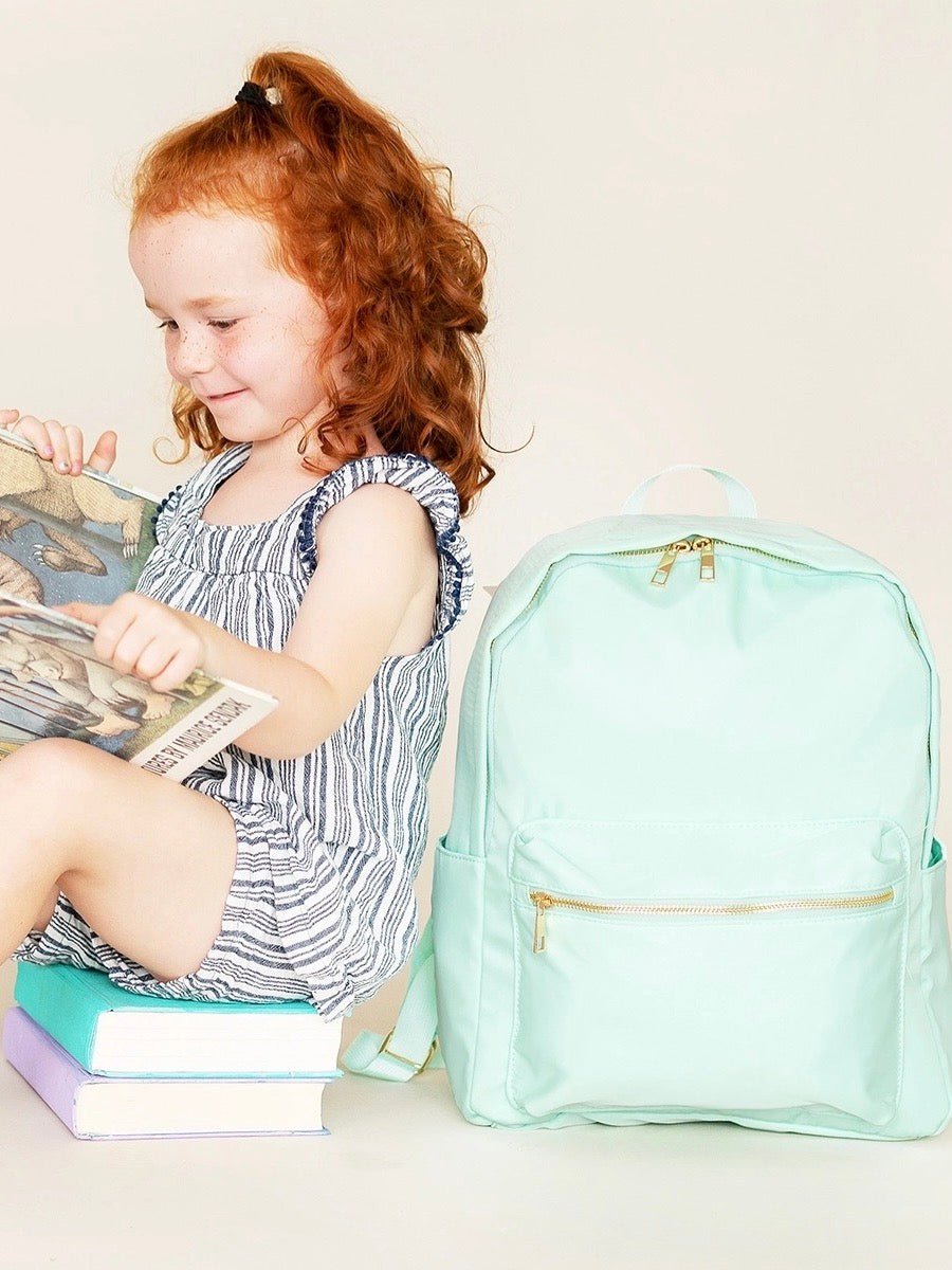 Charlie Backpack | Mint - Little Baby