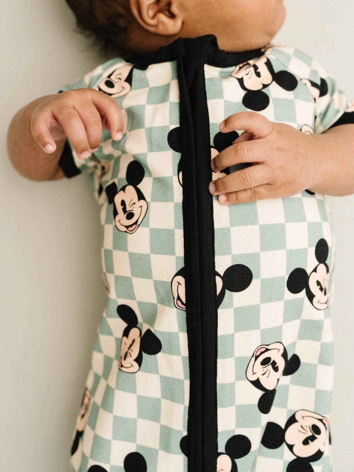 Classic Mouse Bamboo Short Romper - Little Baby