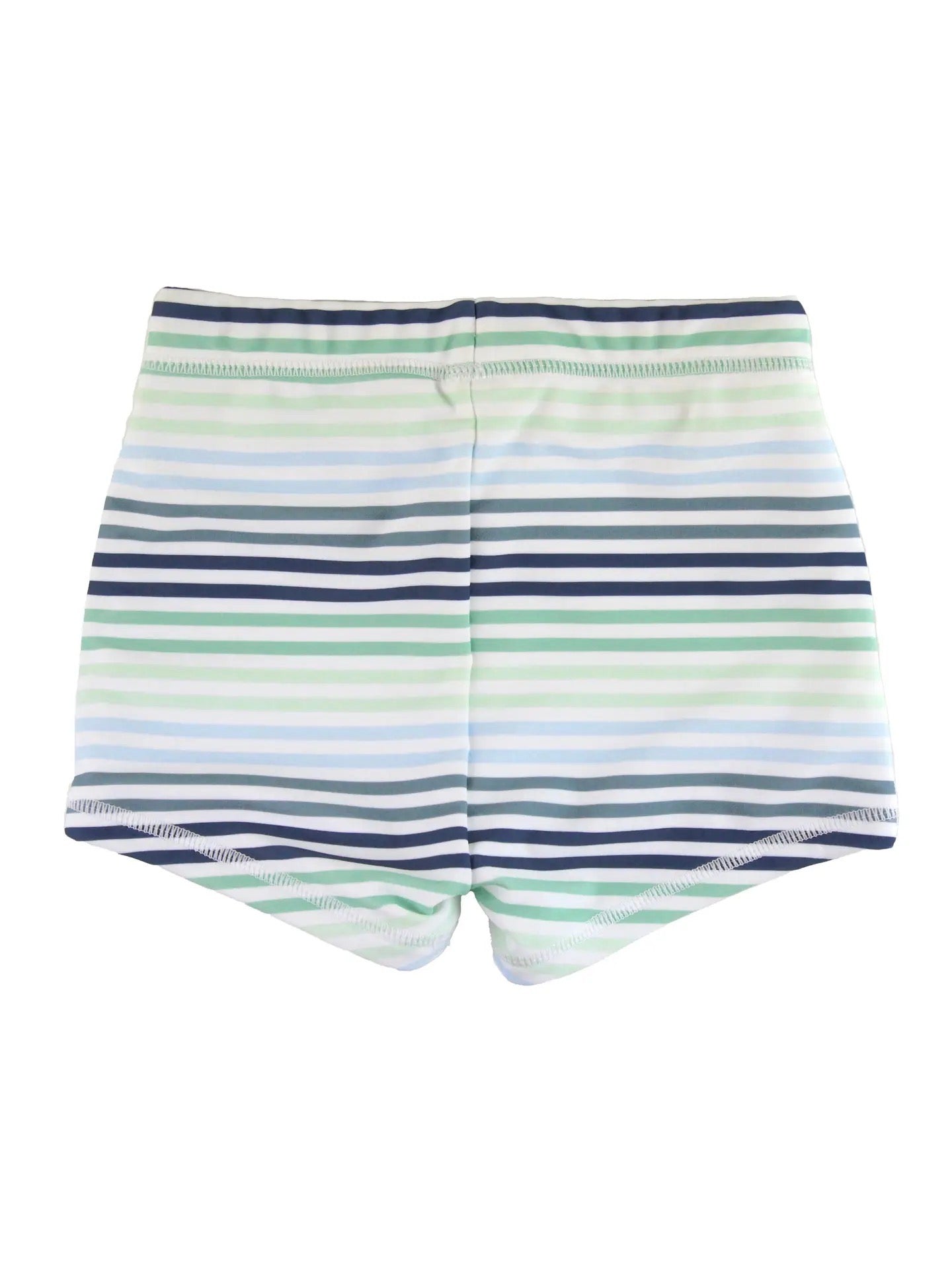 Coastal Stripes Swim Shorties - Little Baby