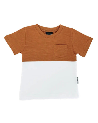 Color Block Pocket Tee - Little Baby