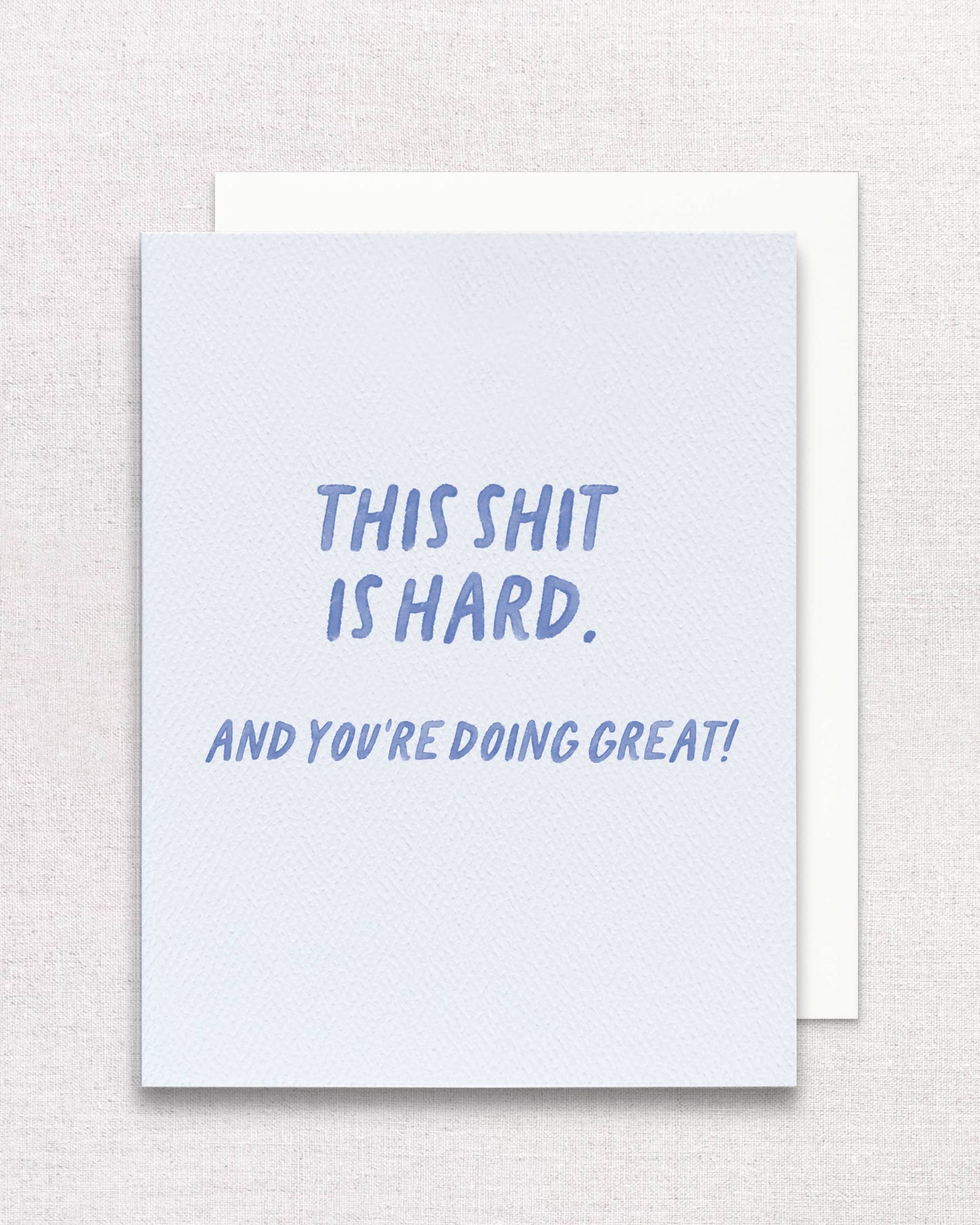 This Shit Is Hard Greeting Card