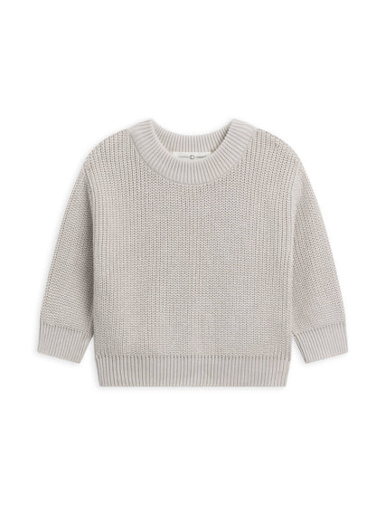 Organic Dion Sweater | Glacier